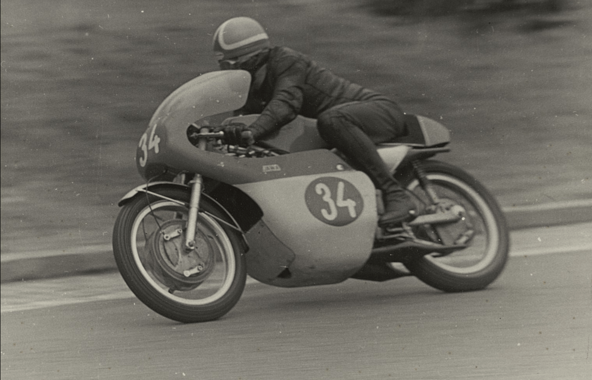 František Šťastný na Masarykově okruhu