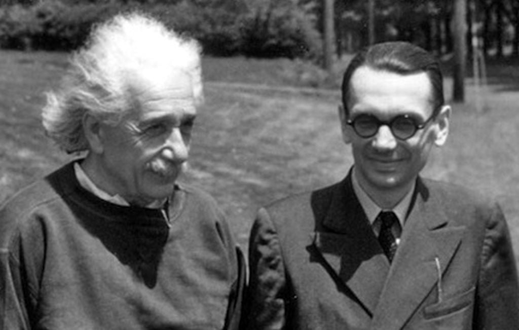 Kurt Gödel a Albert Einstein