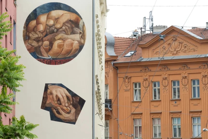 Alexey Klyuykov, Vasil Artamonov, Bez názvu (Pocta Diegu Riverovi)