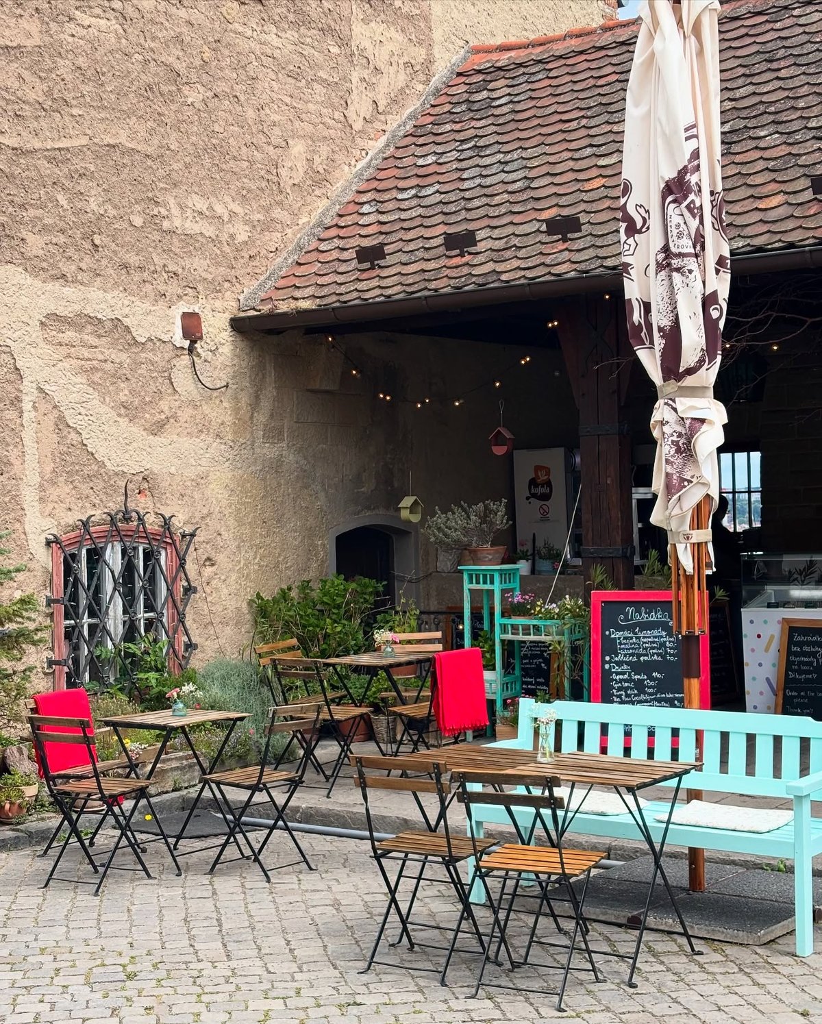 Bistro Babinský se nachází přímo na hradě Špilberk