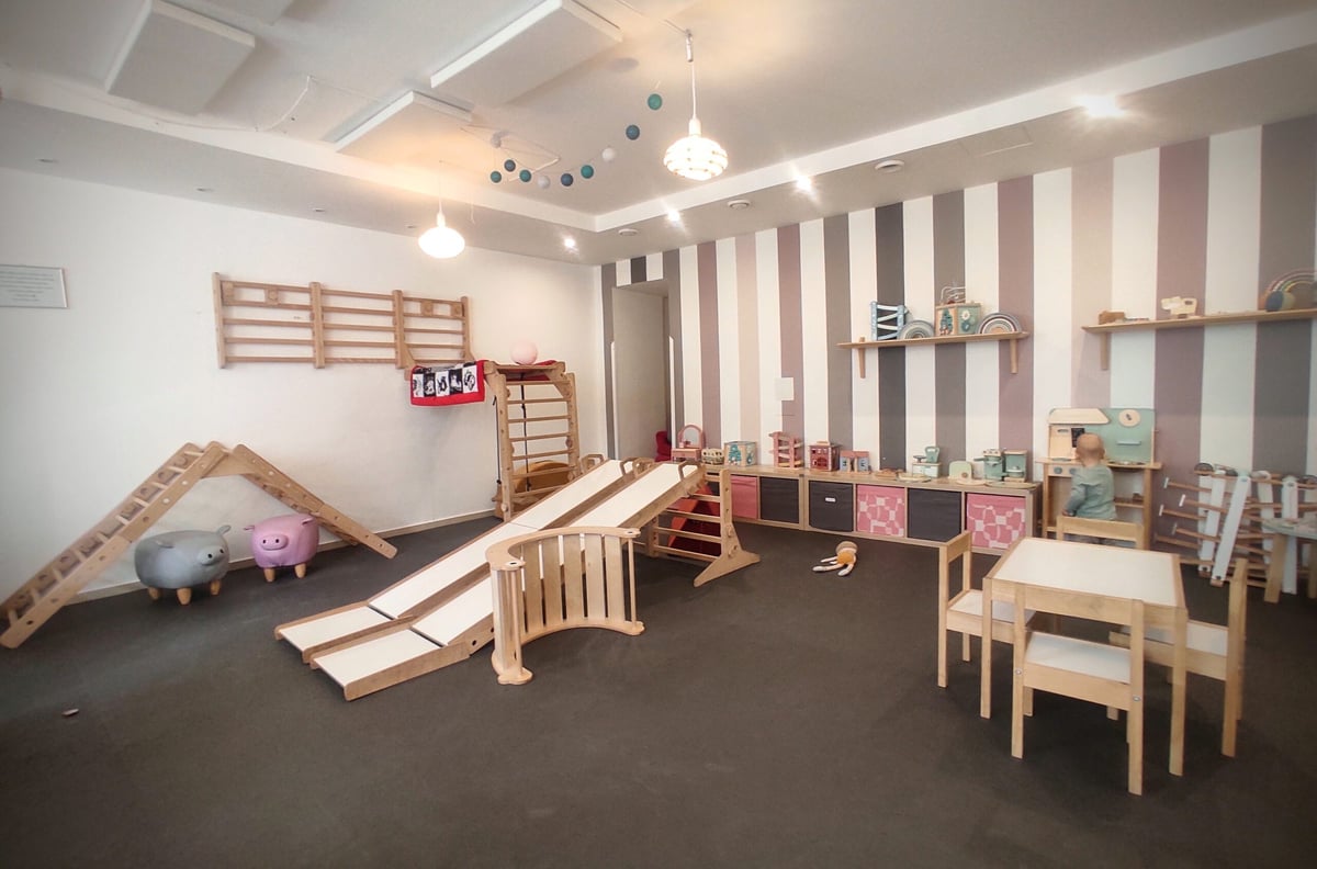 Hrací plocha pro děti v MAMA KAFE