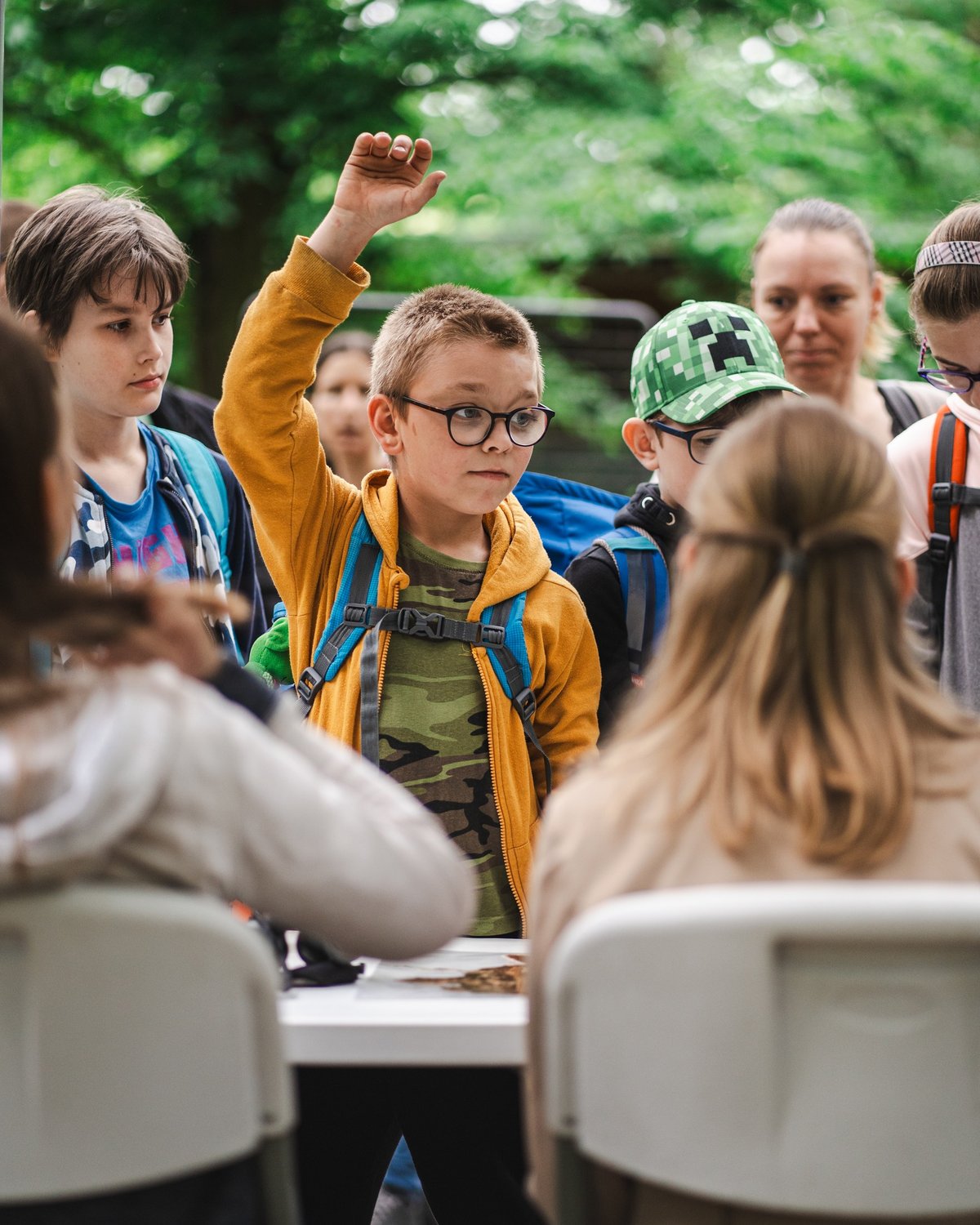 Na pokladně vyzvedněte dětské pracovní listy, které děti vyplní při procházce po zoo a zábavnou formou se naučí něco nového o místních zvířatech