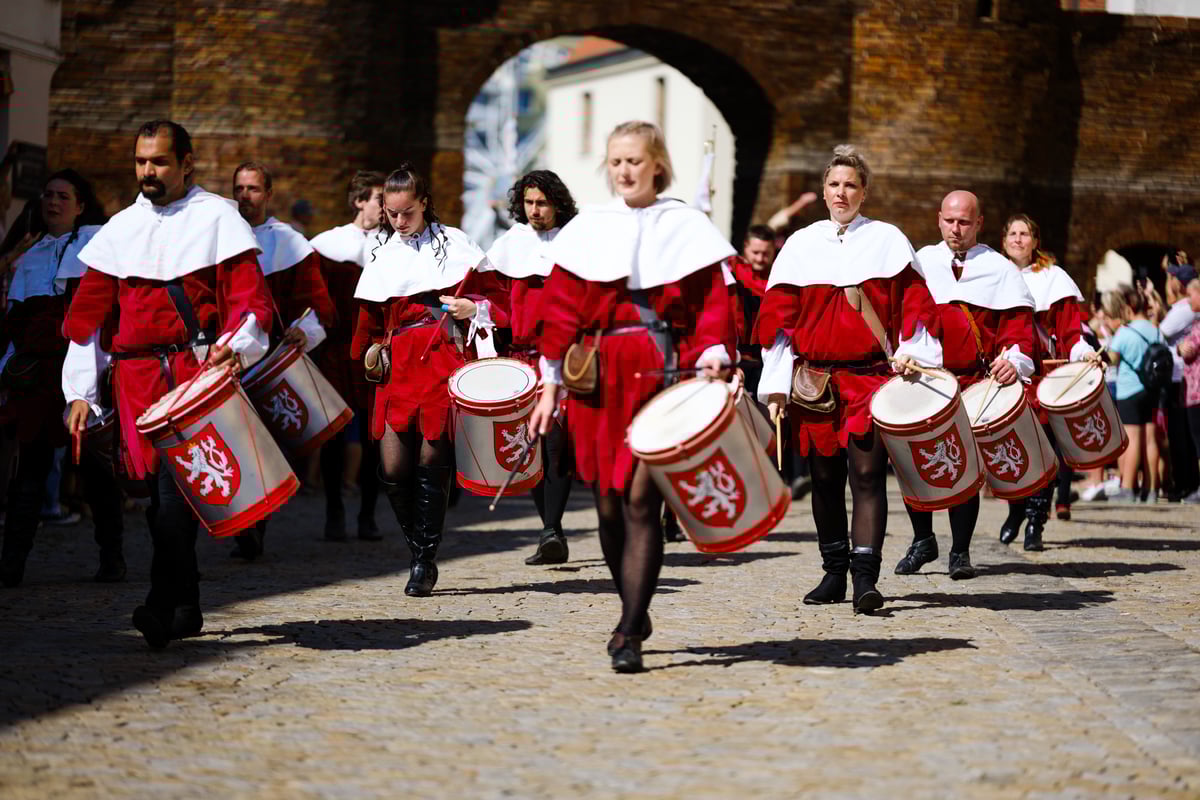 Na vinobraní se mimo jiné představí také historické průvody.