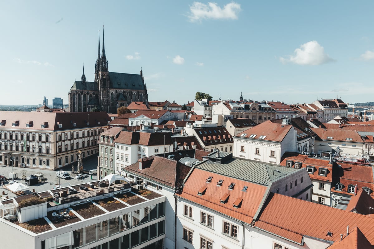 Vyhlídka z věže Staré radnice