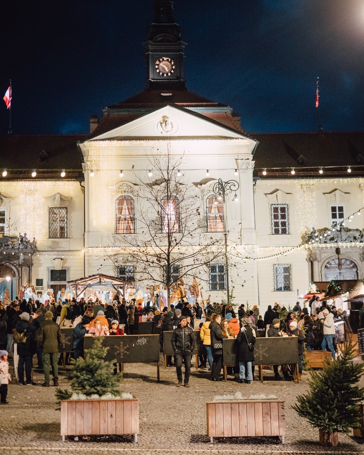 Brněnské vánoční trhy naleznete letos opět také na Dominikánském náměstí.