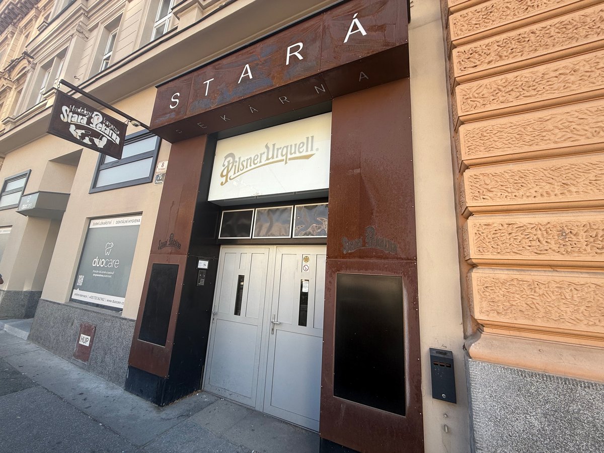 Exteriér klubu Stará pekárna