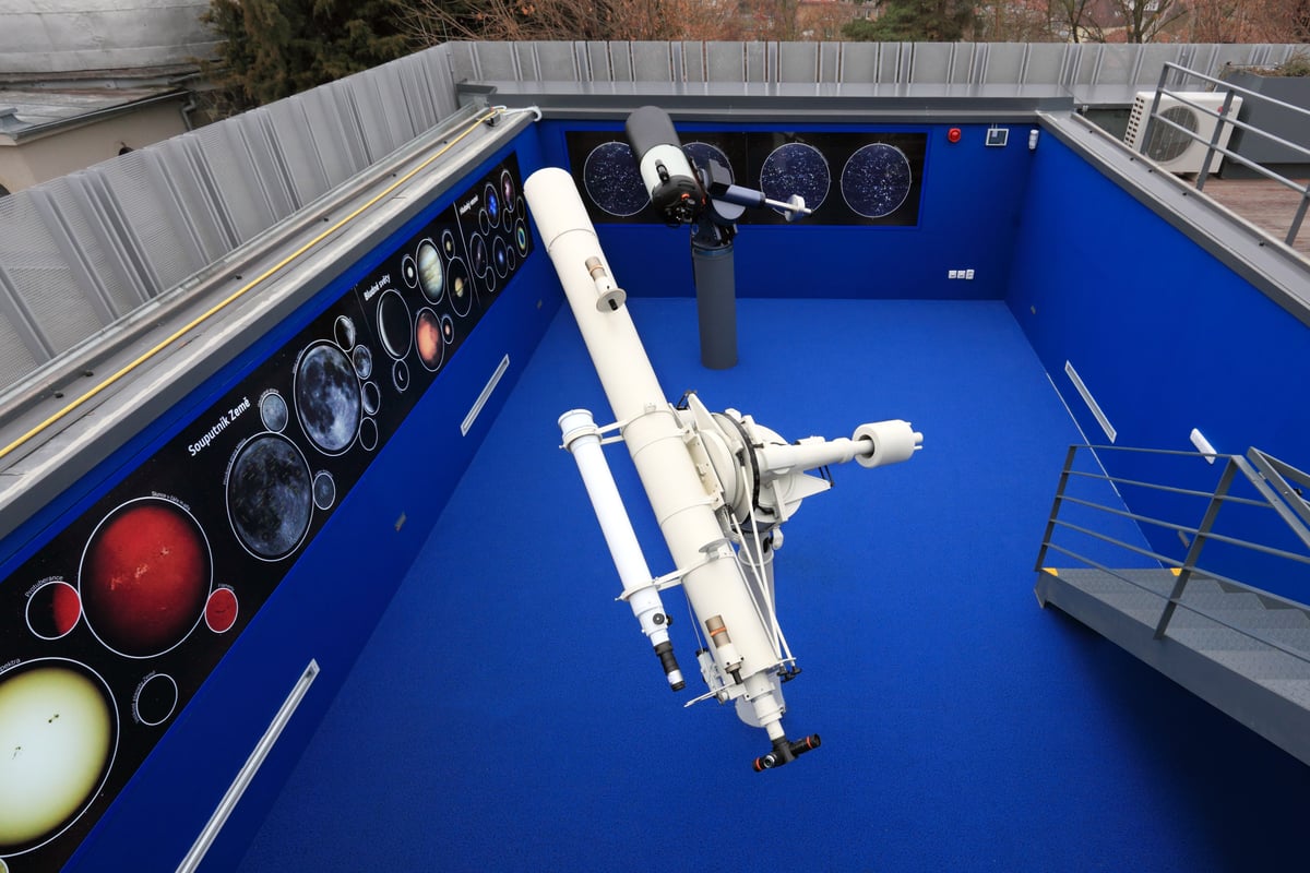 Pozorovatelna na brněnské hvězdárně