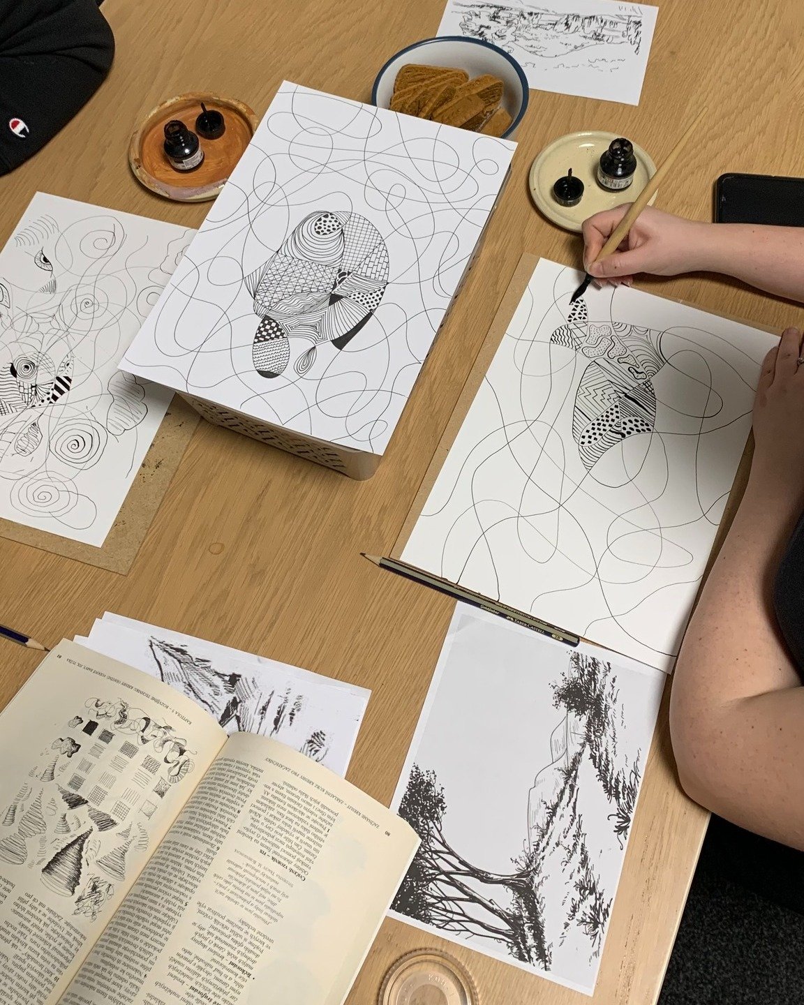 Láká vás perokresba?