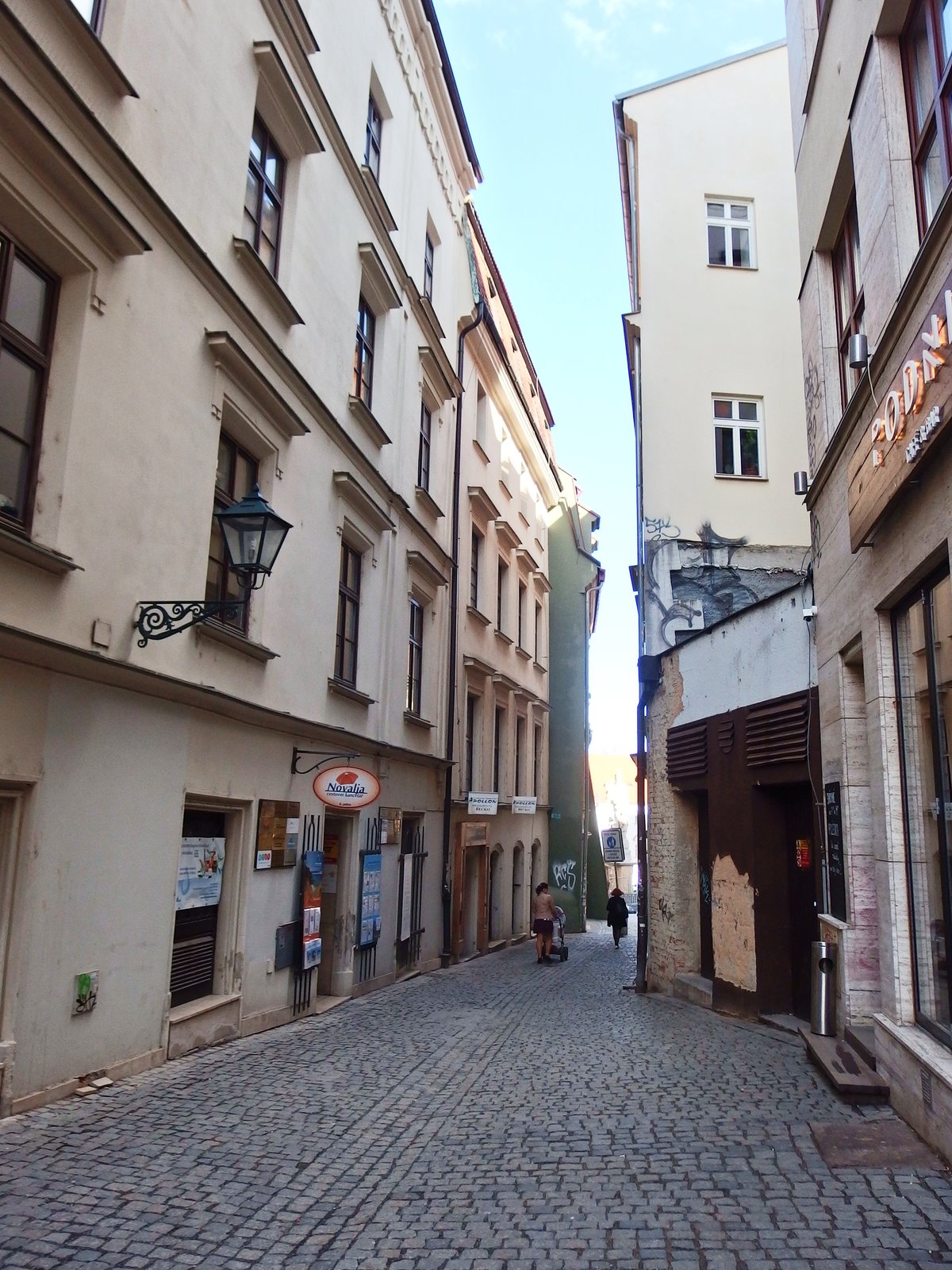 Dnešní ulice Peroutková