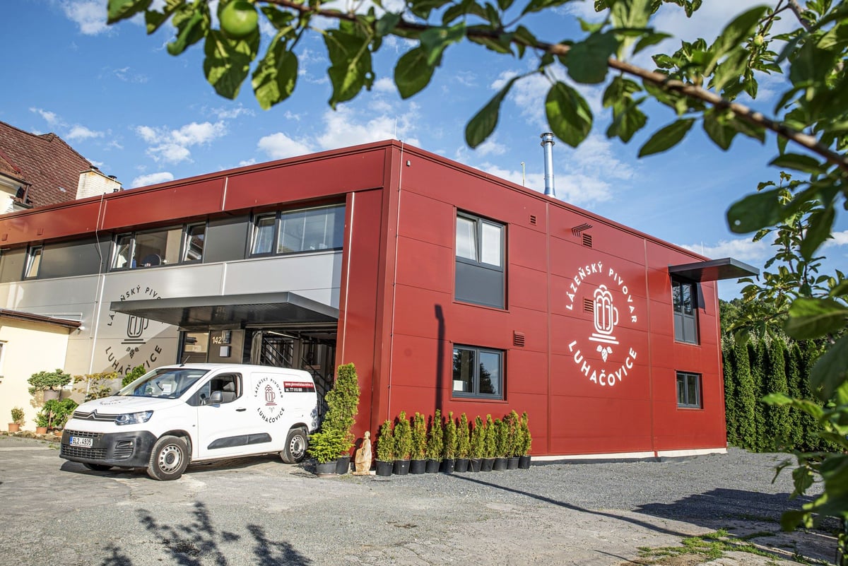 Lázeňský pivovar Luhačovice.