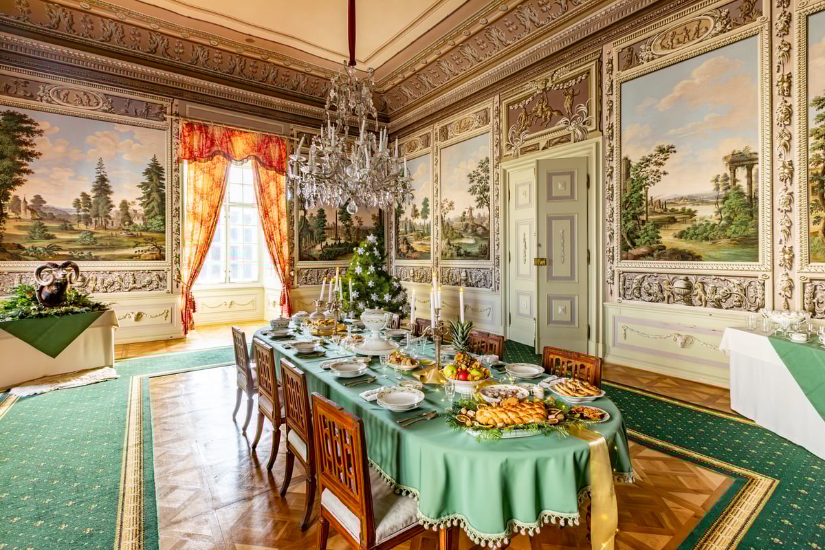 Zámek Vranov nad Dyjí o Vánocích