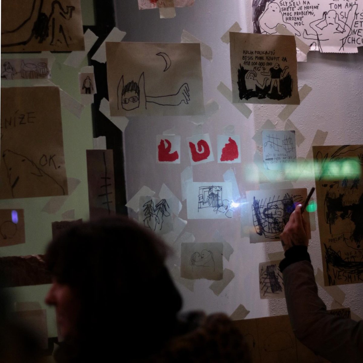 Galerie Umakart v nočních hodinách