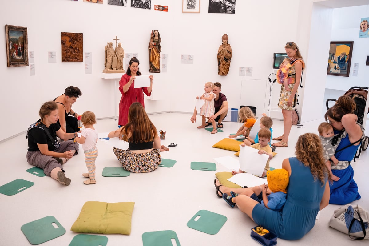 Dětské programy Moravské galerie v Brně.