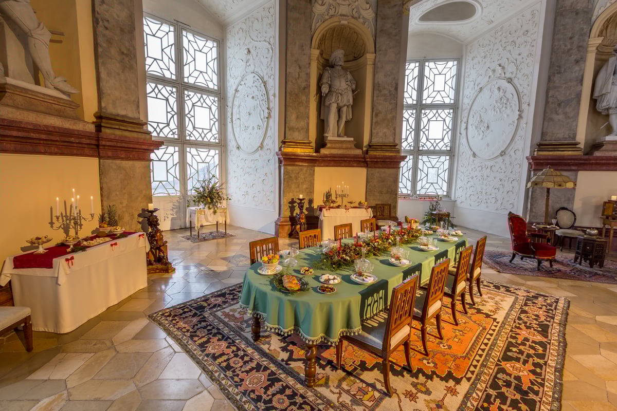 Zámek Vranov nad Dyjí o Vánocích