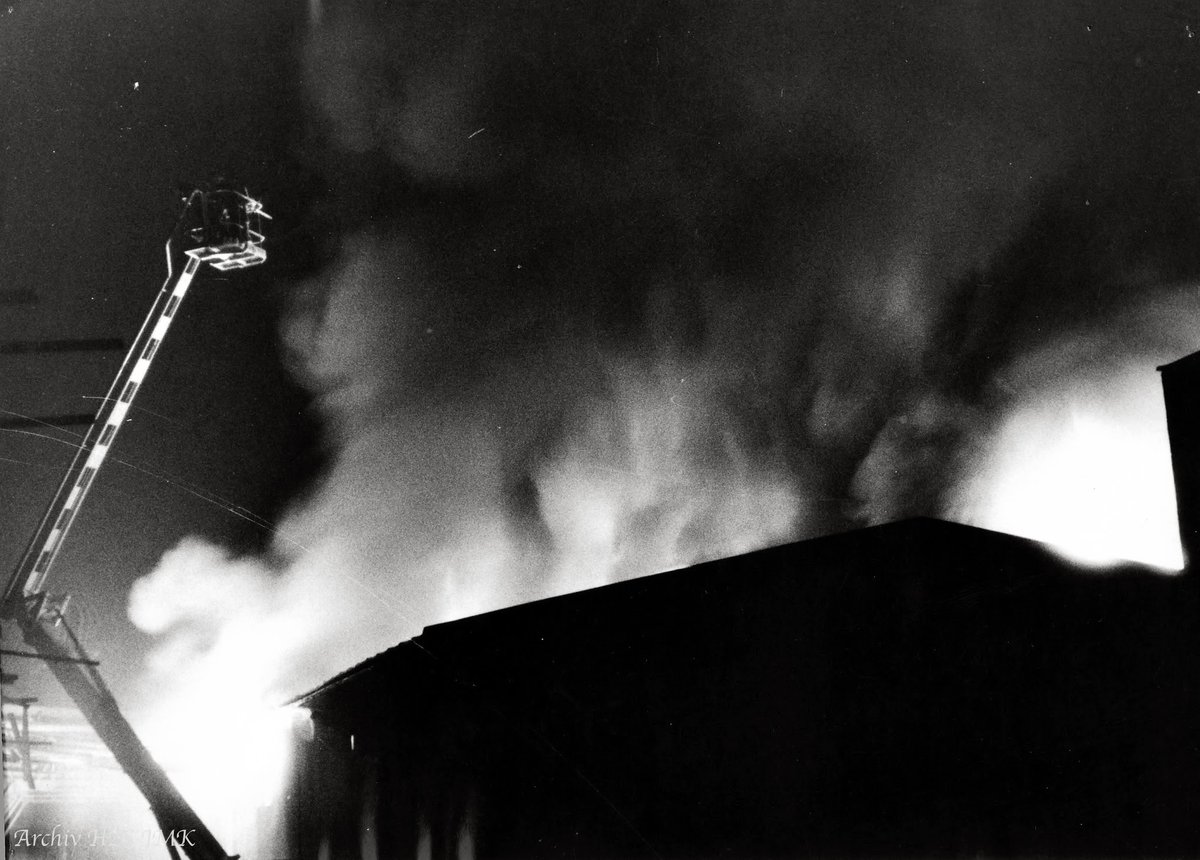 Požár teplárny na Špitálce