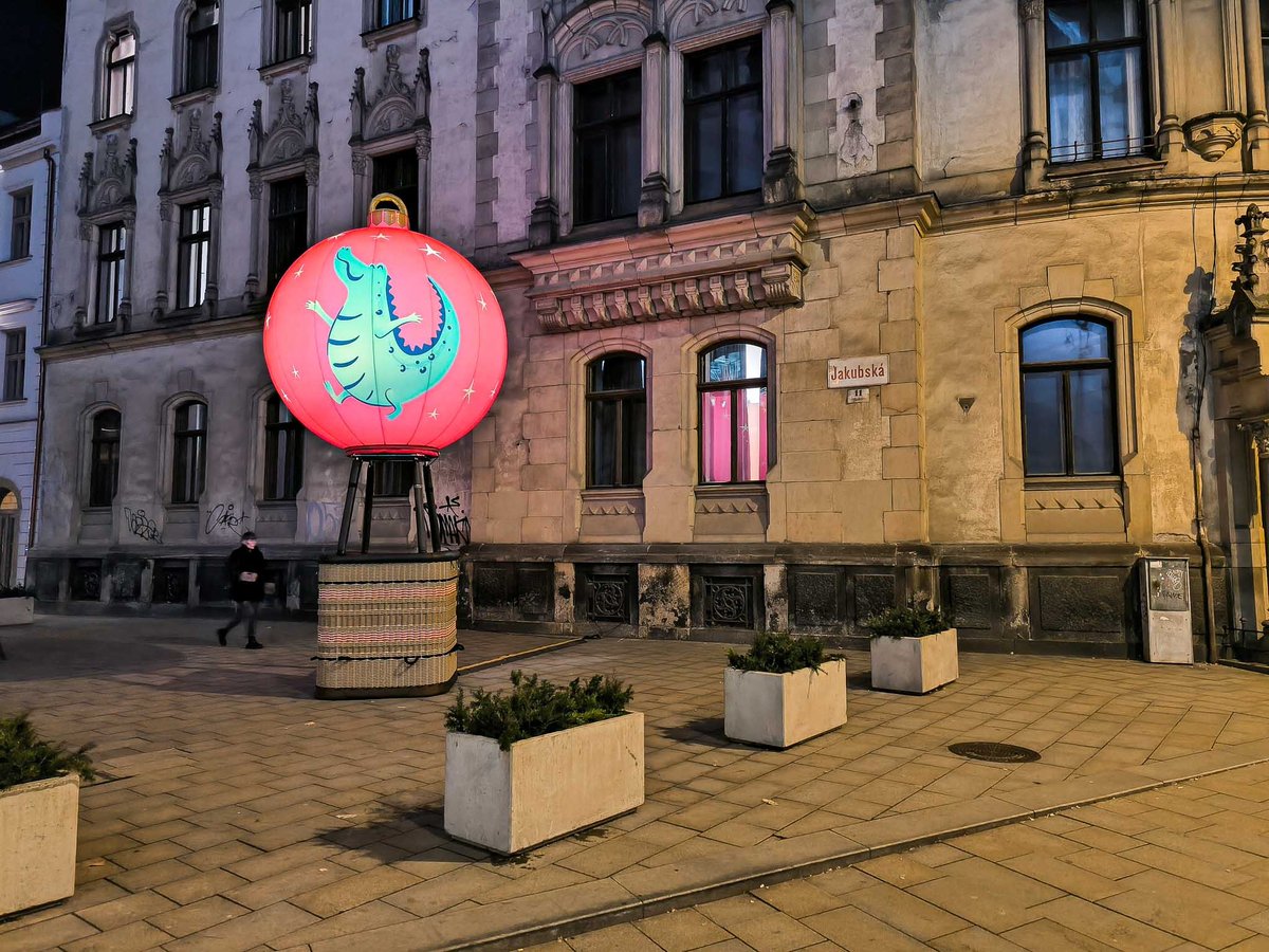 Horkovzdušný balon na Jakubské