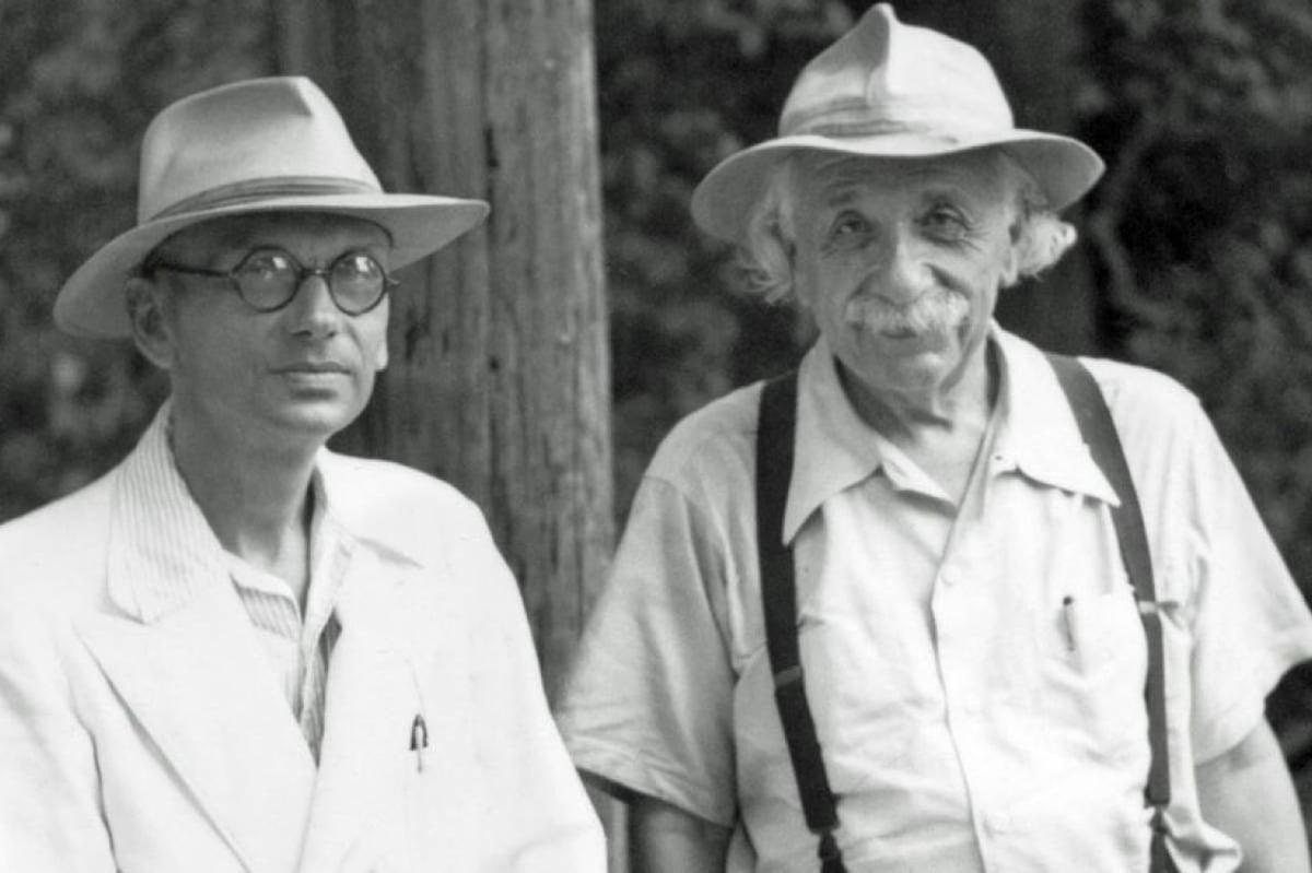 Kurt Gödel a Albert Einstein