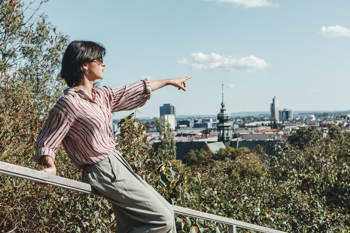 Vyhlídka ze Žlutého kopce