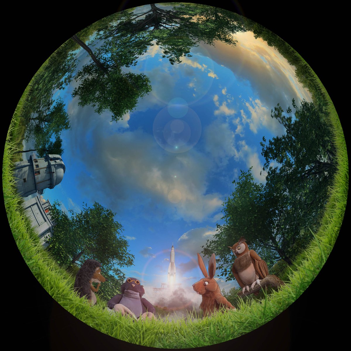 Se zvířátky o vesmíru 2D