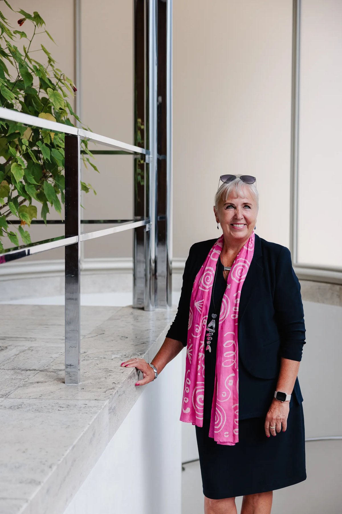 Iveta Černá ve vile Tugendhat