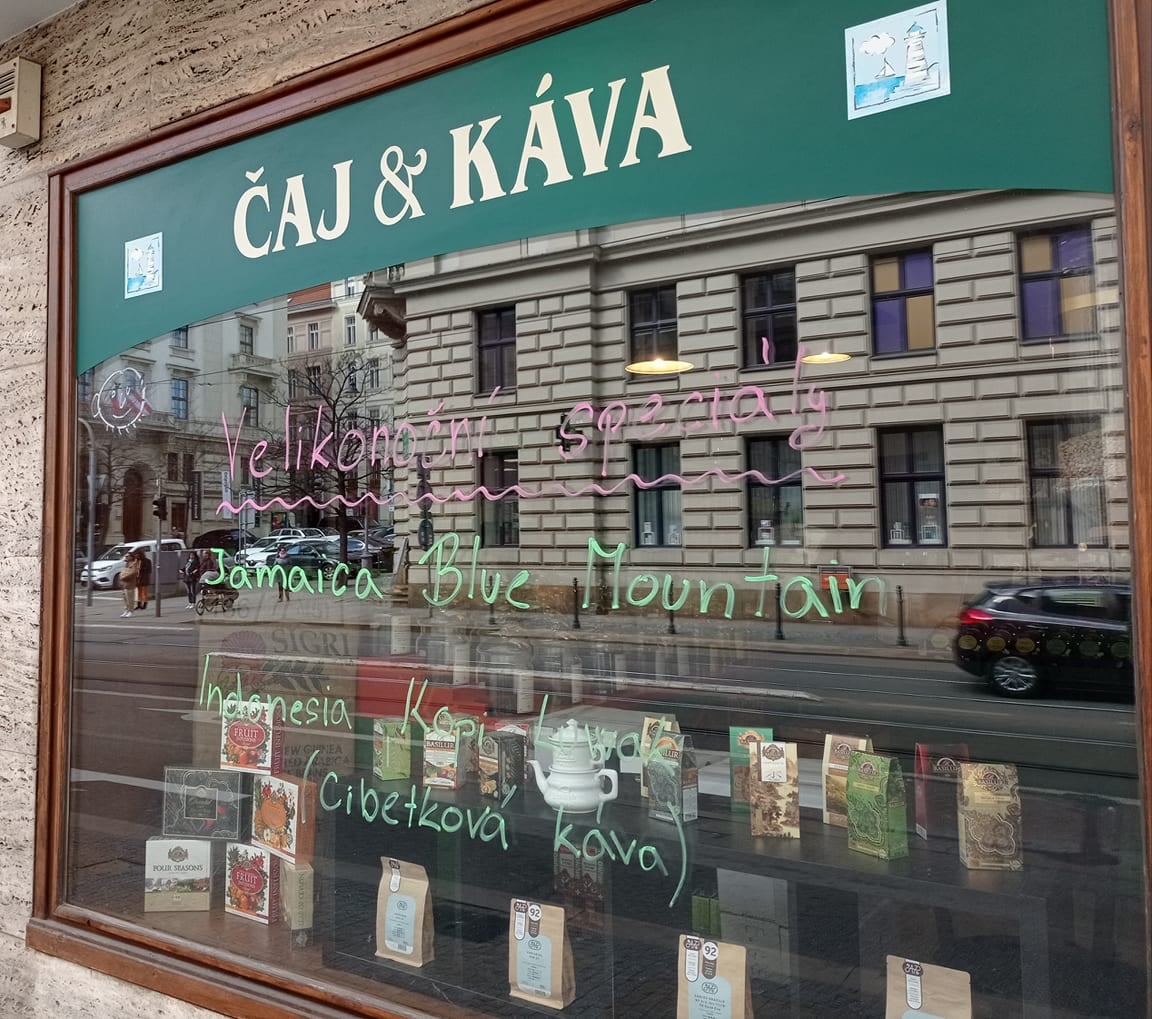 Čaj a káva Michal je rodinný podnik na Husové.