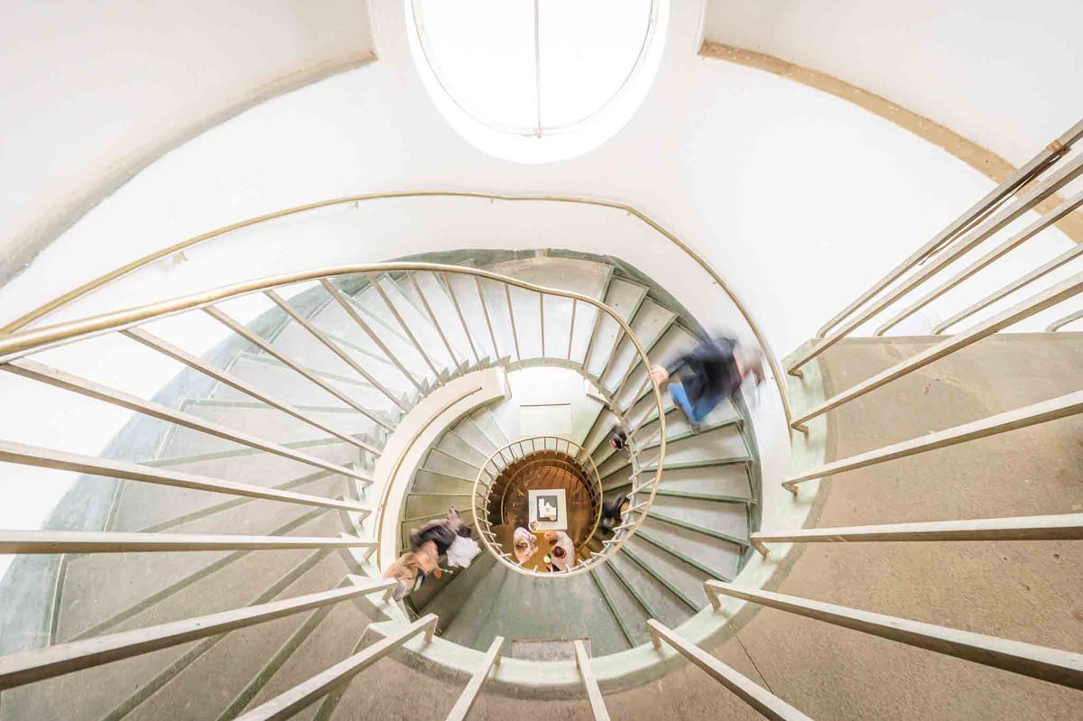 Vila Wittal a její dominantní schodiště