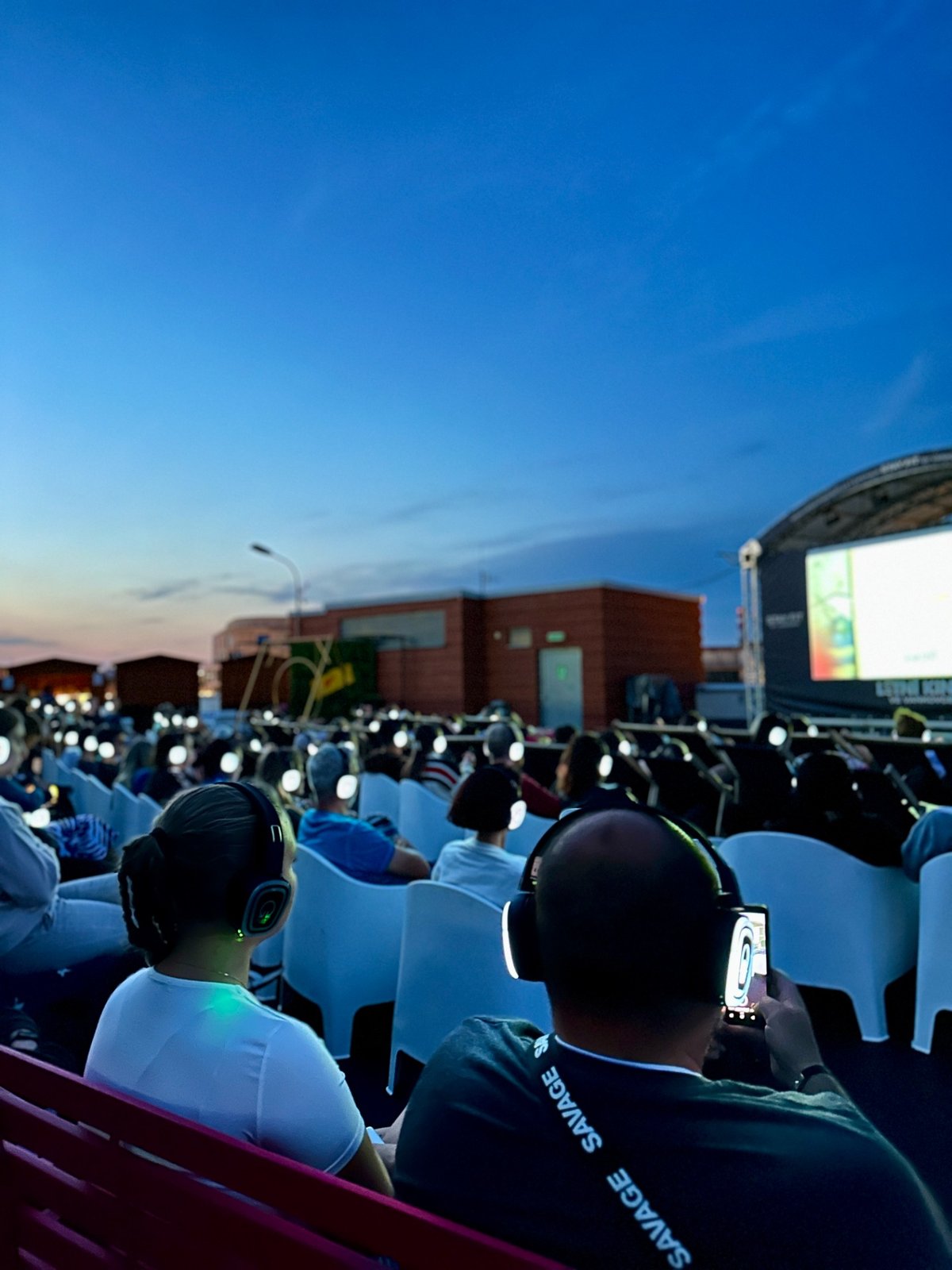 Letní kino na střeše Vaňkovky