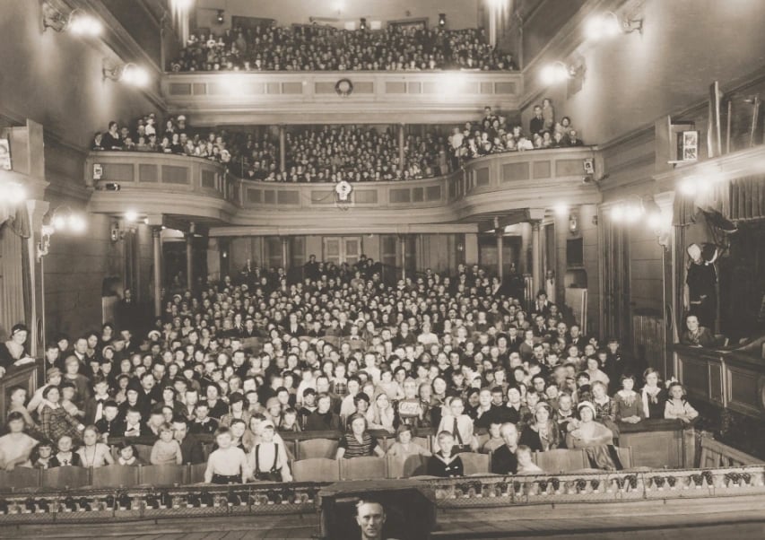 Hlediště divadla na Veveří