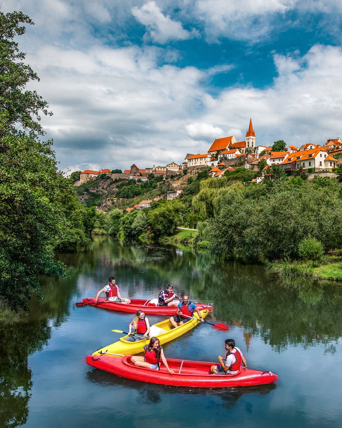 Na Dyji můžete vyrazit třeba ze Znojma nebo z Břeclavi