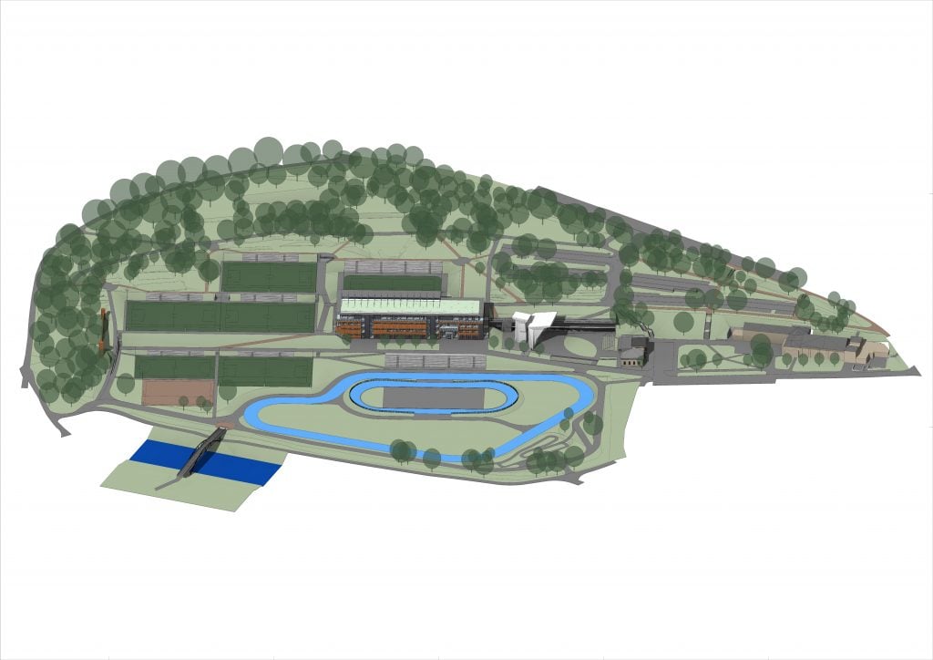 Vizualizace nové podoby areálu