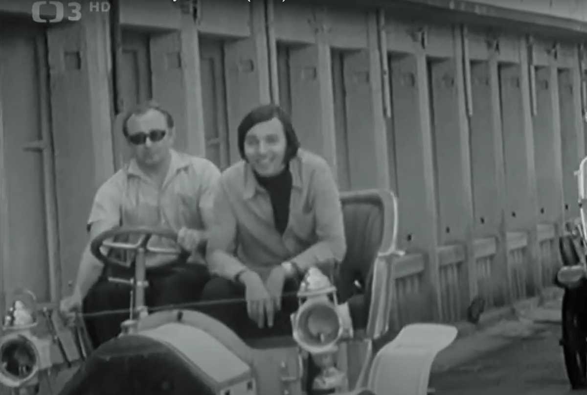 Karel Gott na Masarykově okruhu