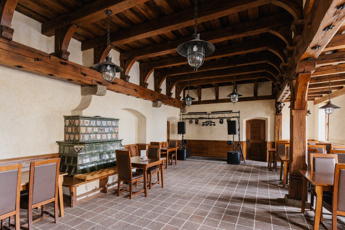 Bývalá poddůstojnická jídelna v přízemí