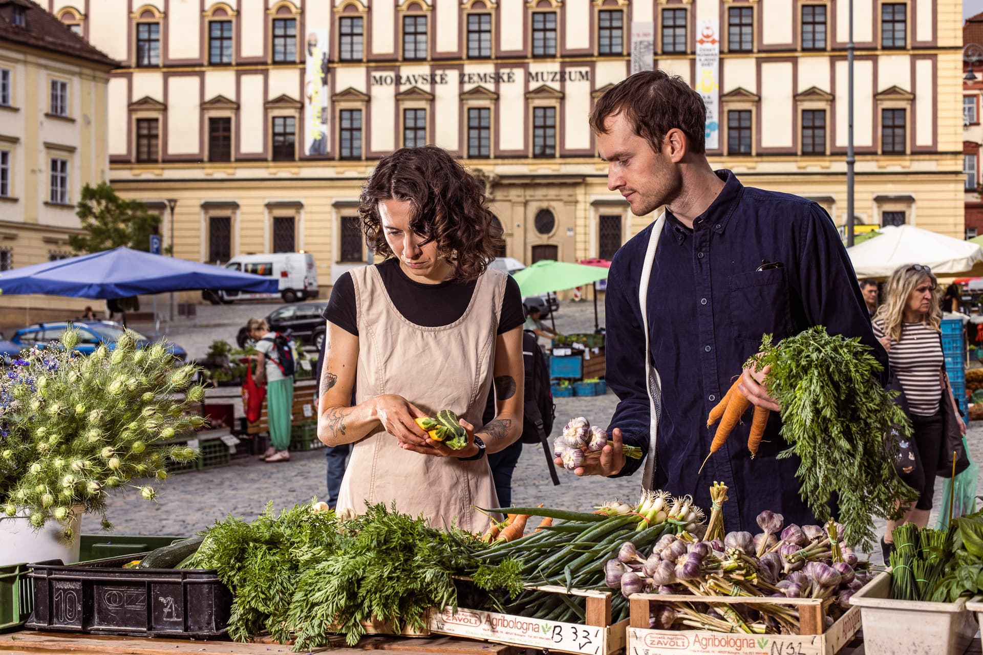 Najděte svého farmáře v Brně na nádvoří Staré radnice
