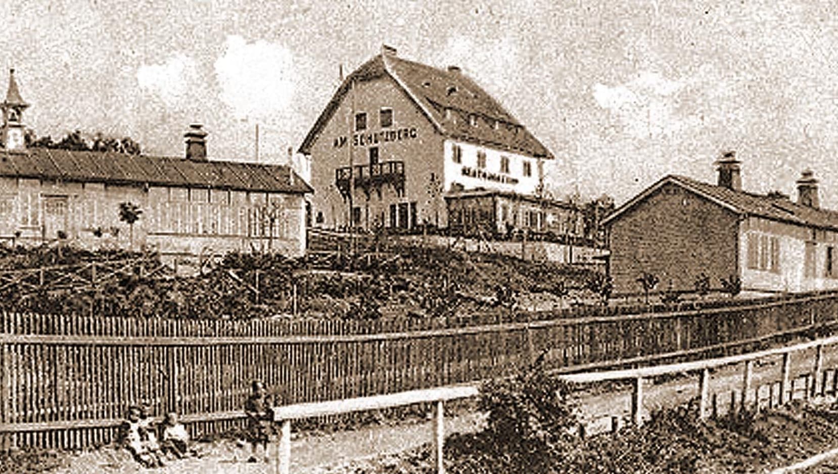 Hostinec Am Schutzberg po 1. světové válce