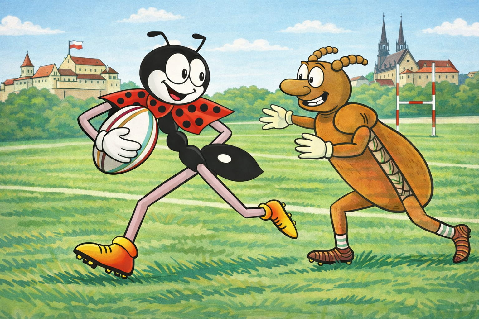 Ondřej Sekora, práce všeho druhu: jak autor Ferdy Mravence přivezl do Brna ragby