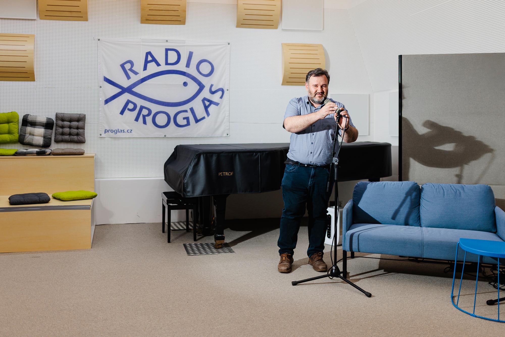 Milan Tesař v Rádiu Proglas.