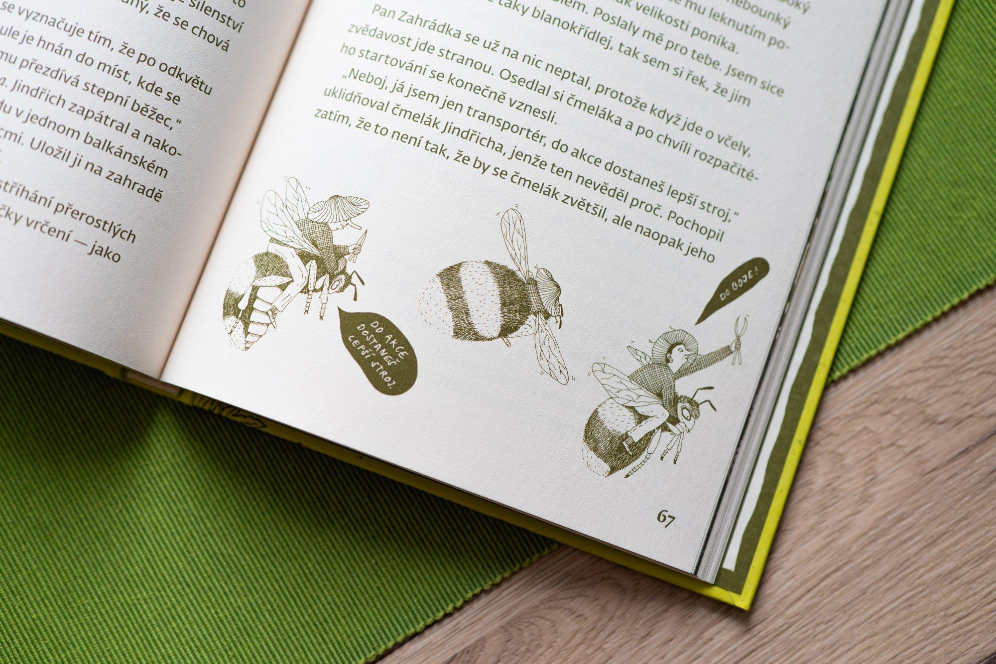 Ukázka z knihy Pohádky pana Zahrádky a paní Pivoňkové