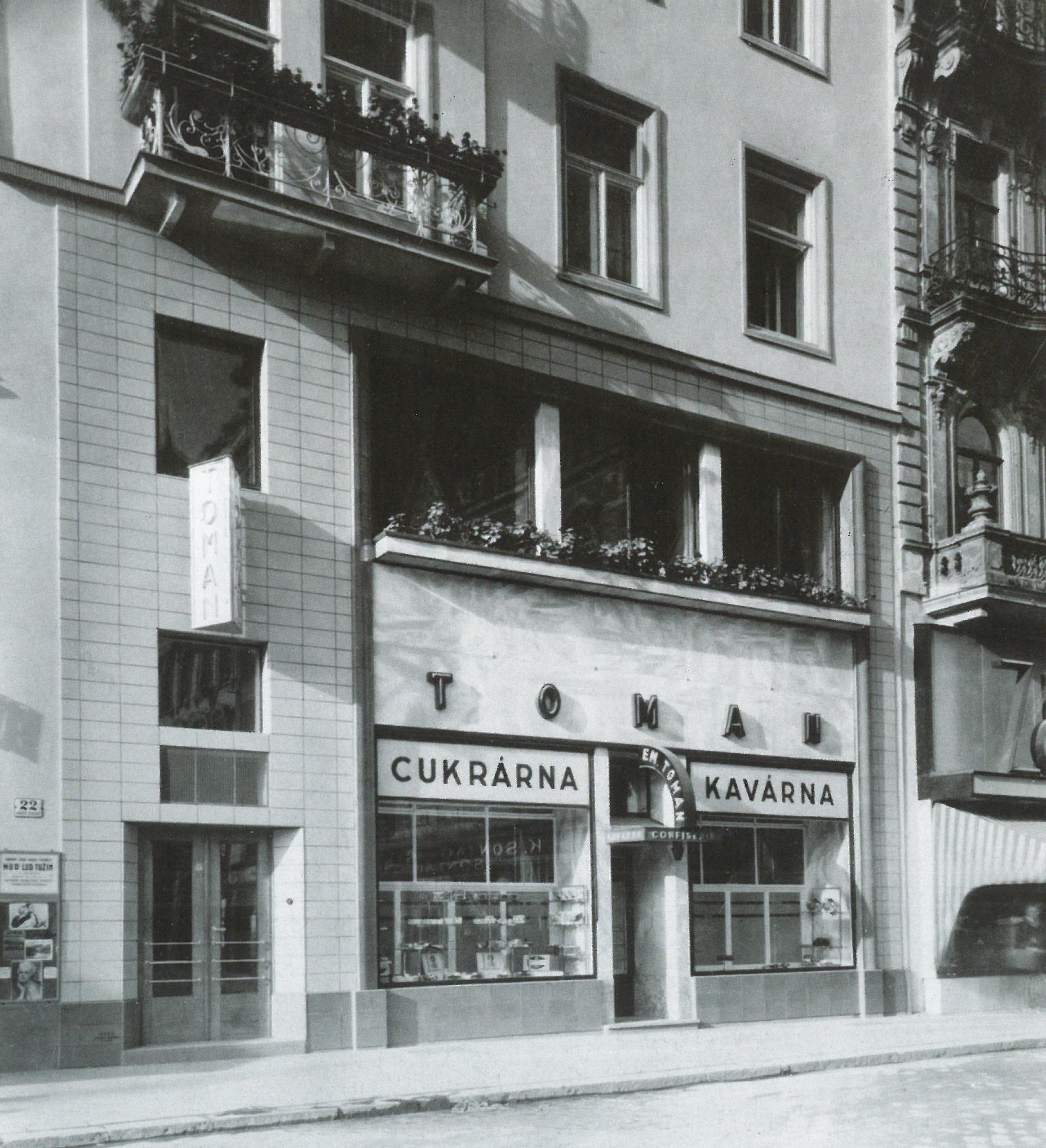 Tomanova kavárna a cukrárna