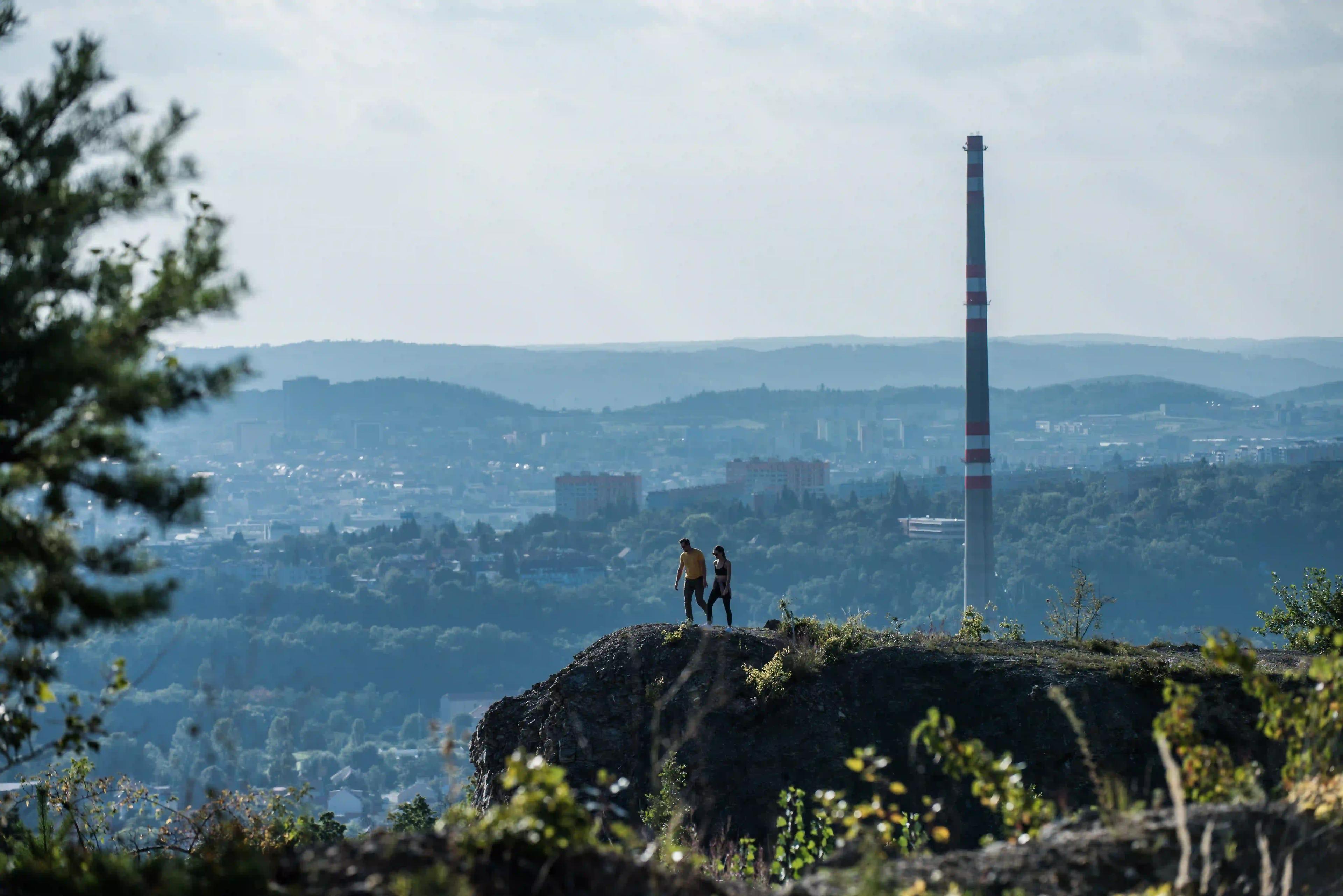 Výhled z Hádů v Brně