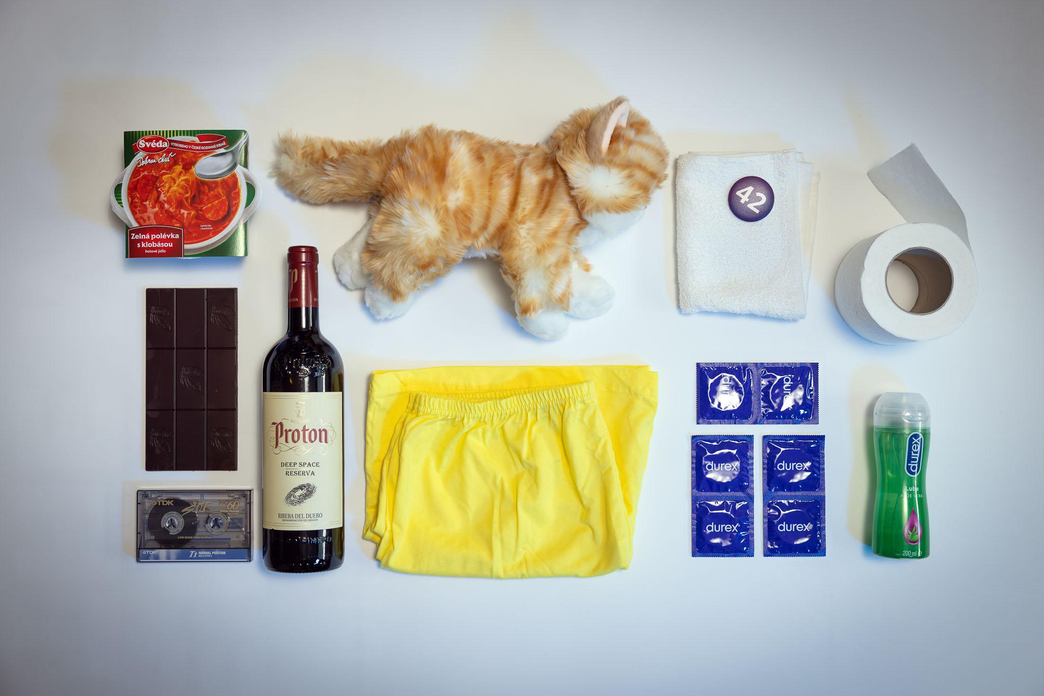 Obsah evakuačního zavazadla