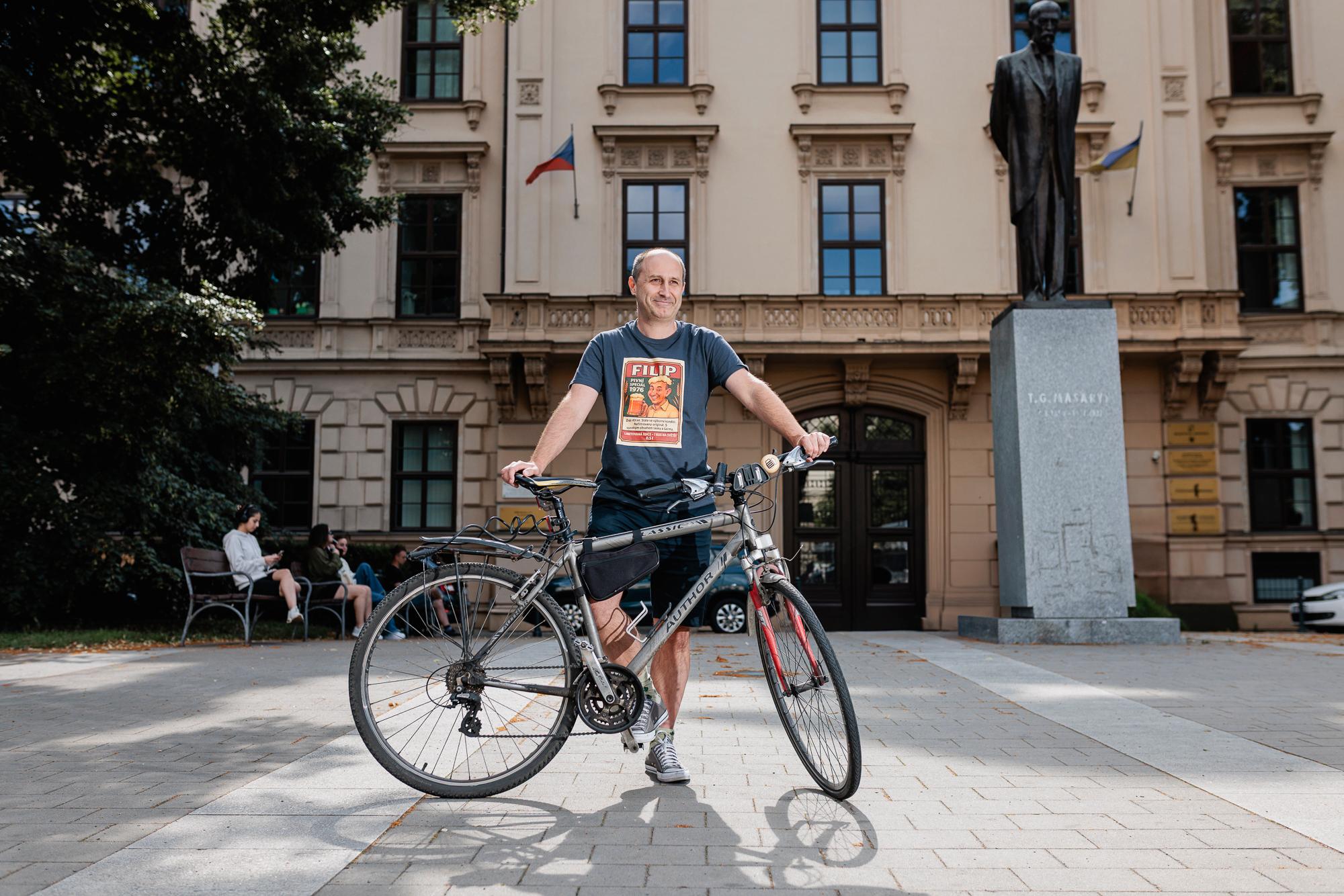 Masarykova univerzita na Komenského náměstí.