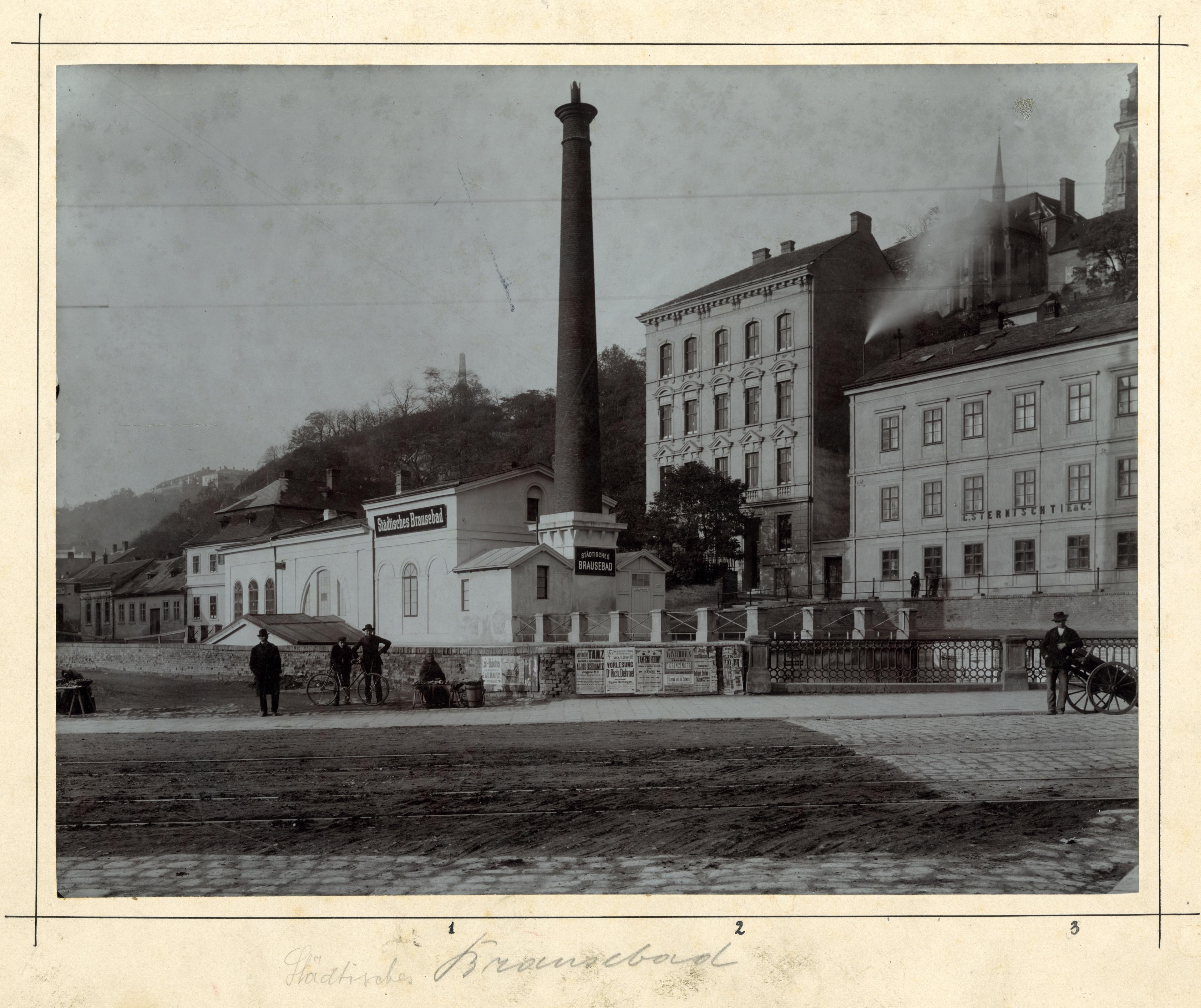 Lamplův mlýn na dnešních Nových sadech.