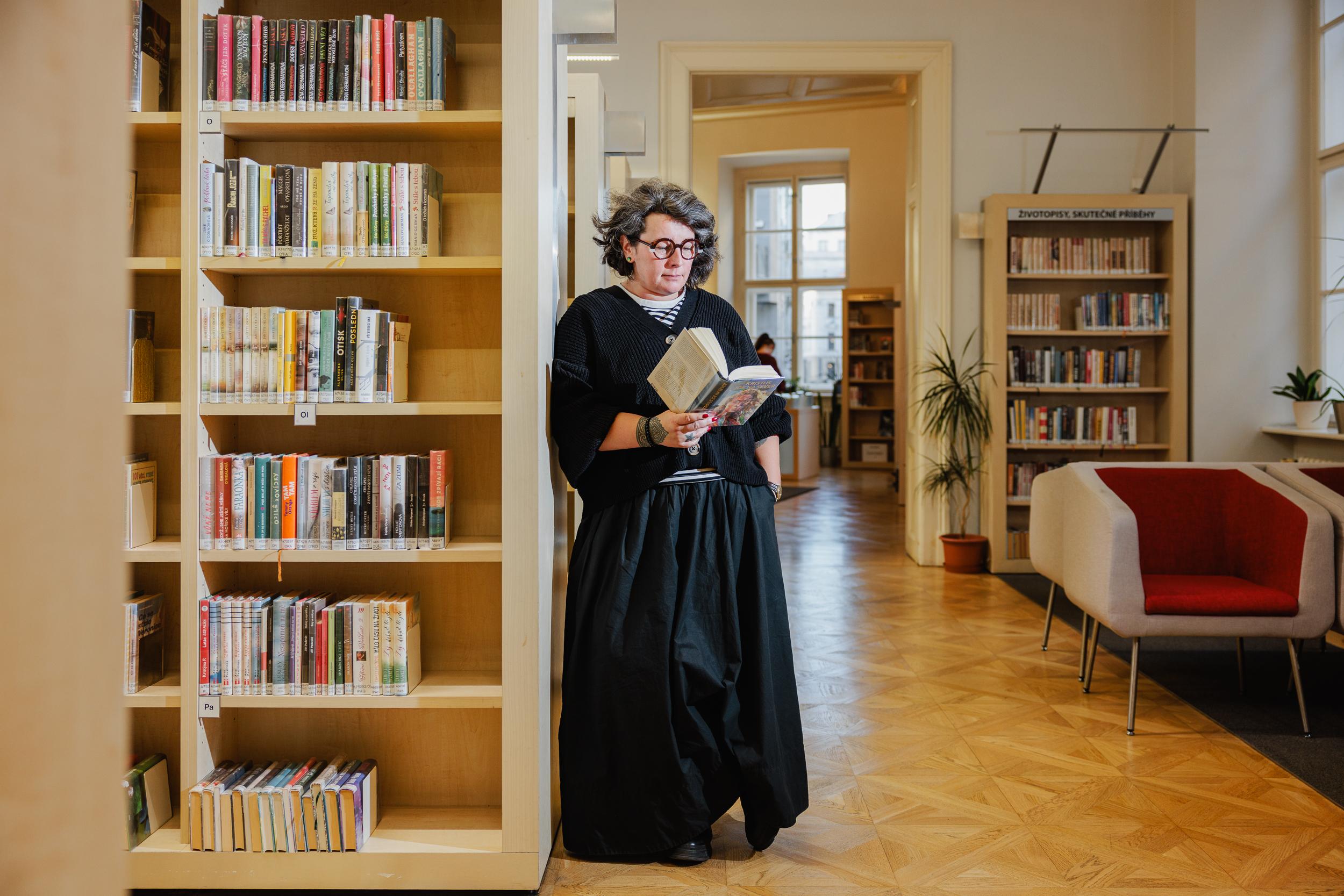 V Knihovně Jiřího Mahena