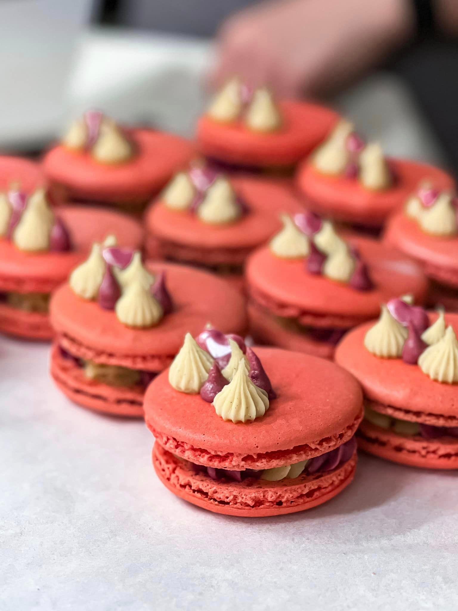 Makronky z cukrárny Bukovský