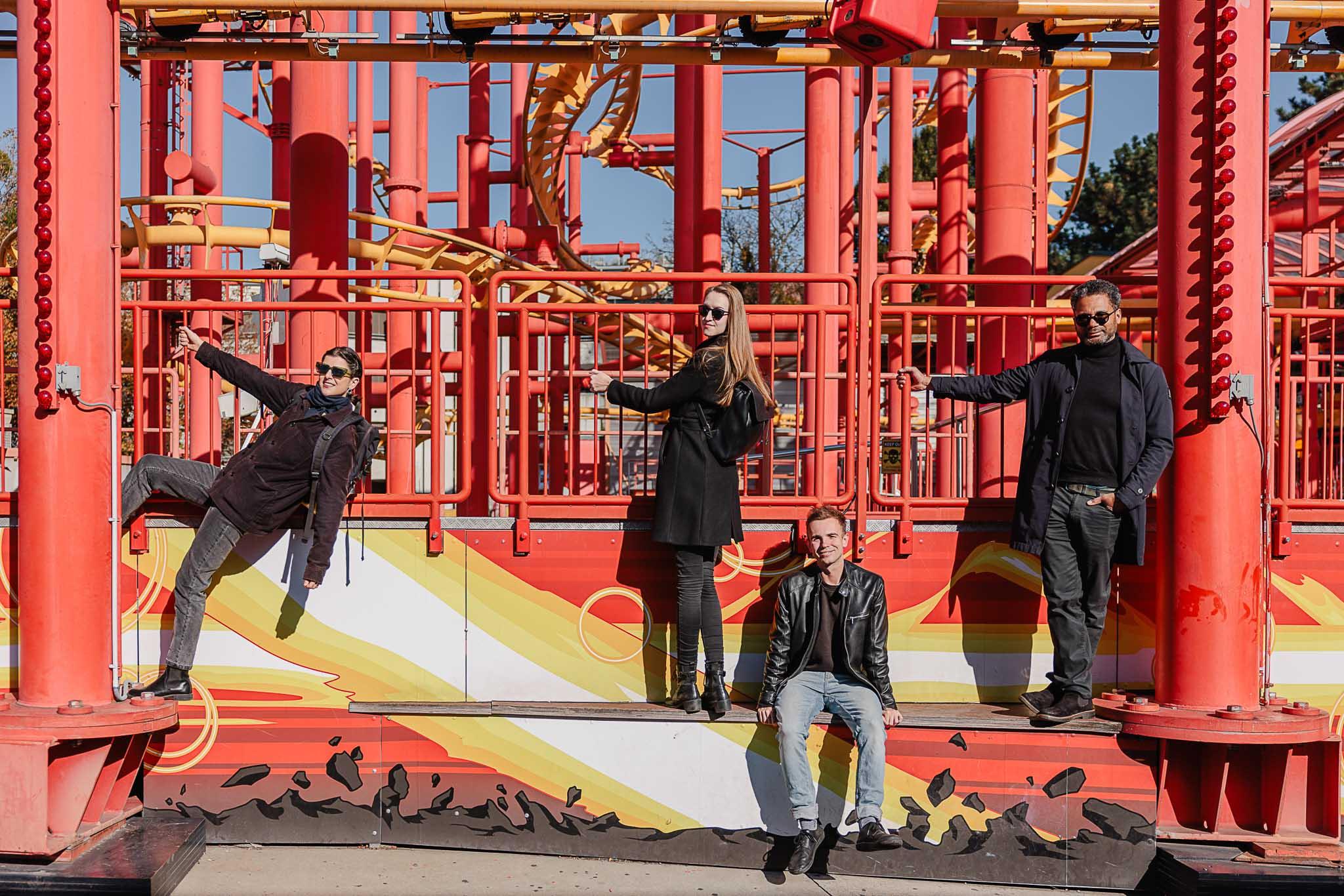 Redakce Objev Brno ve vídeňském Prátru