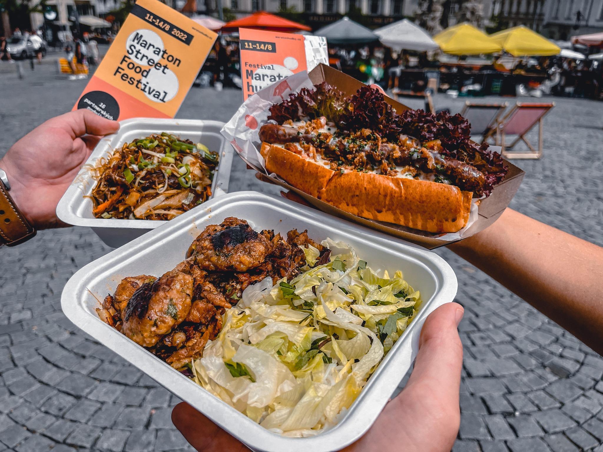Maraton Street Food Festival: Hudba prochází žaludkem