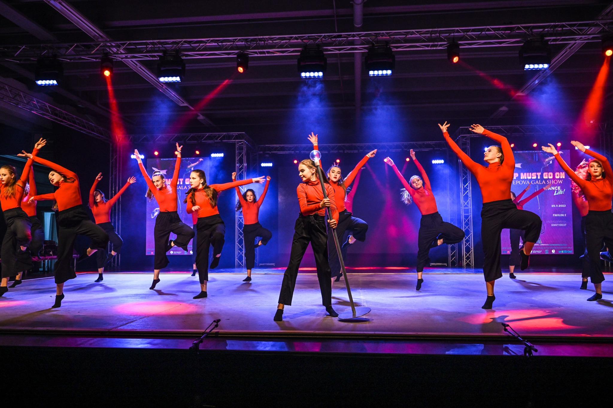  Program v hale E pokryje street dance, moderní i klasické styly, standard i latinu.