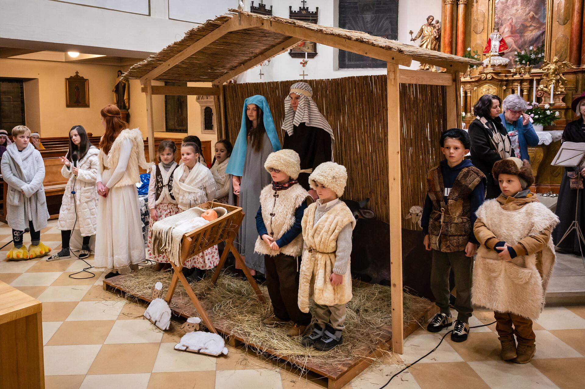 Živý betlém odehrají například v Bystrci.
