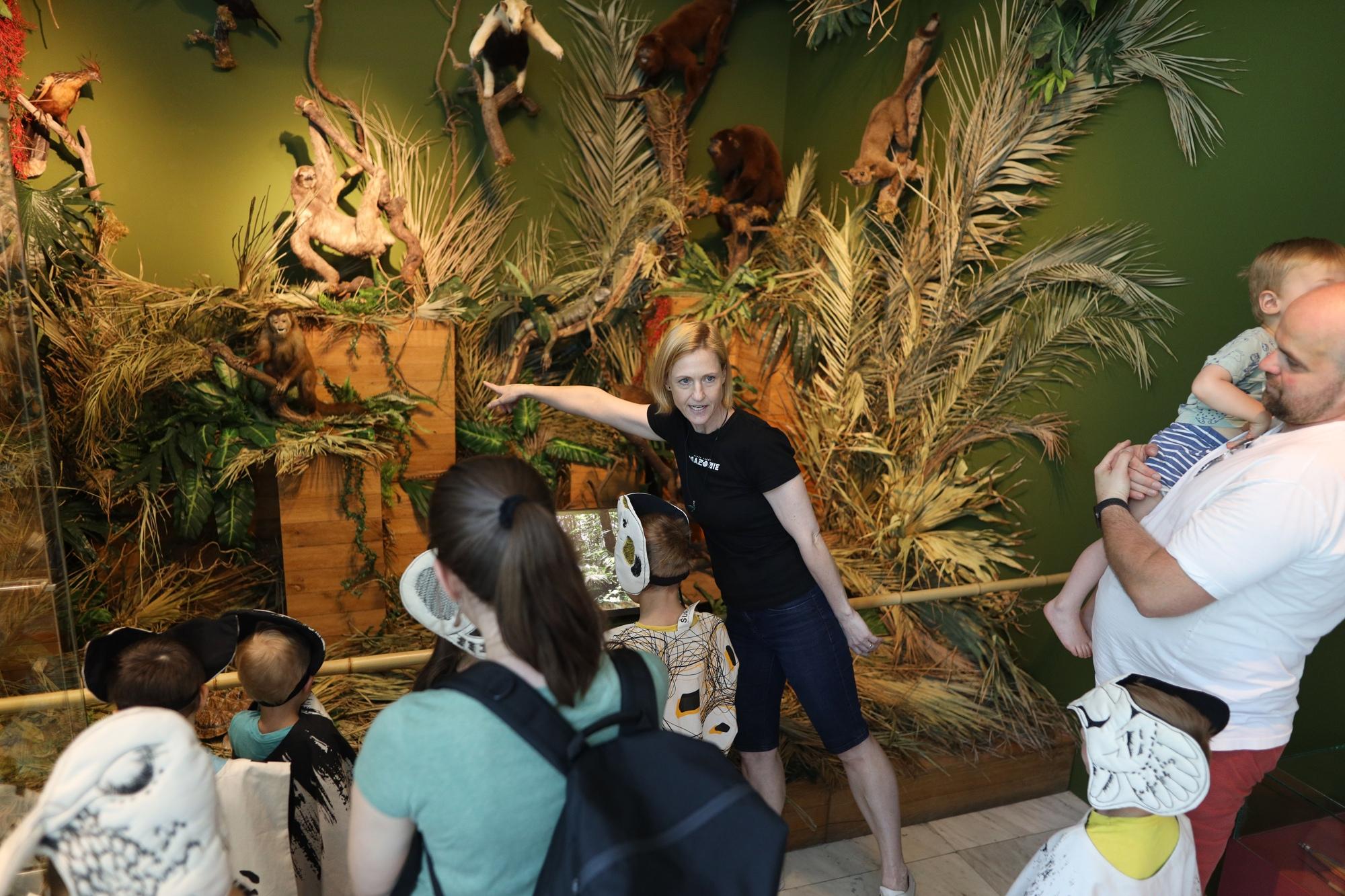 Střípek z výstavy Tisíc tváří Amazonie