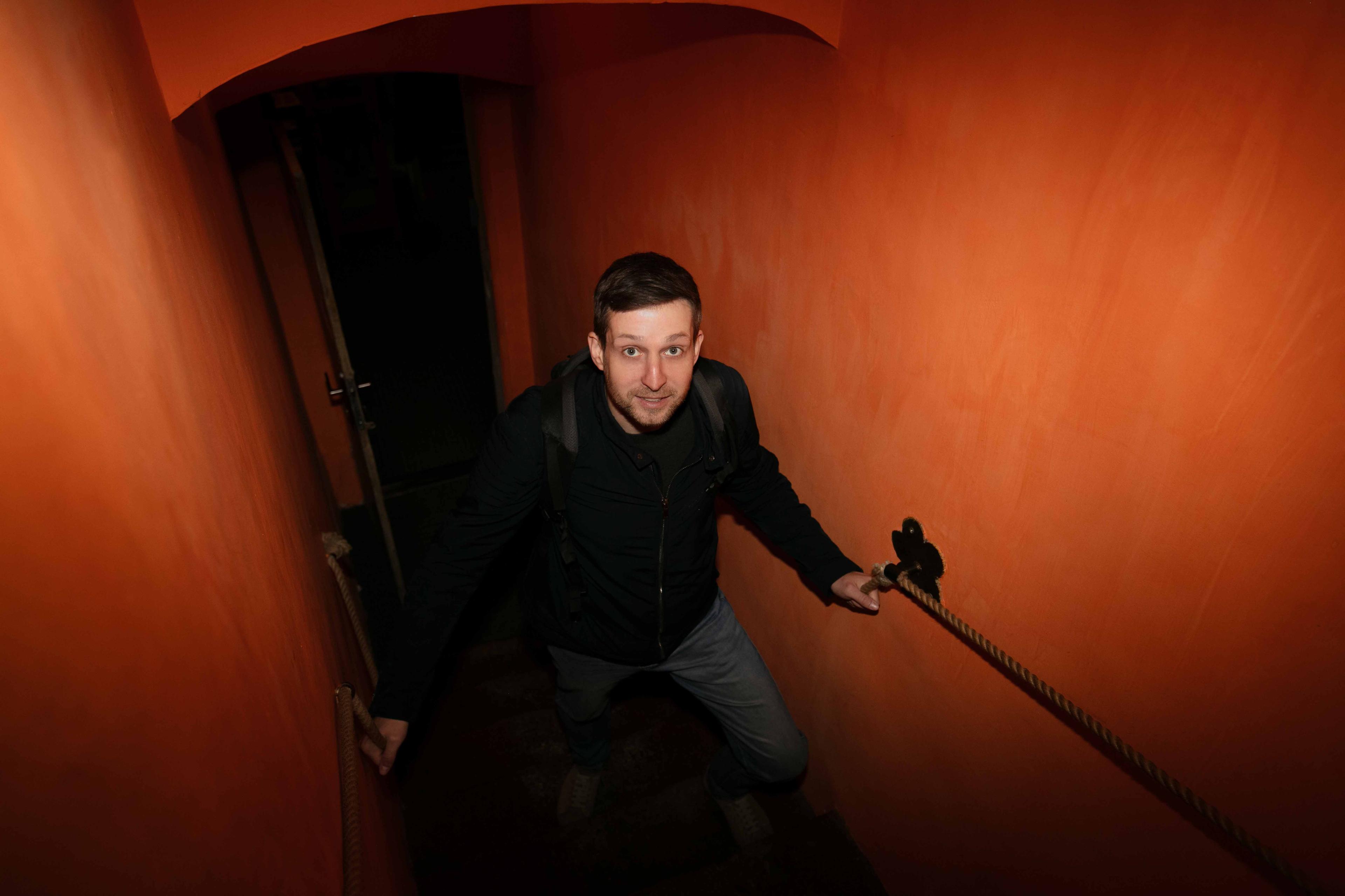 Vstupujeme do Chajovny, kde se pravidelně odehrávají setkání Smysluplných rozhovorů.